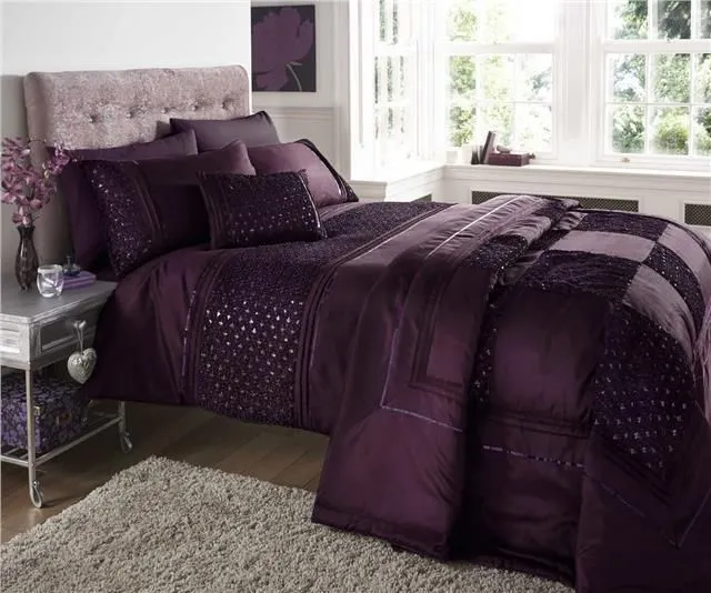 100% SILK DUTCHESS SATIN FABRIC EGGPLANT COLOR 43 MOMME 54" WIDE[8009]