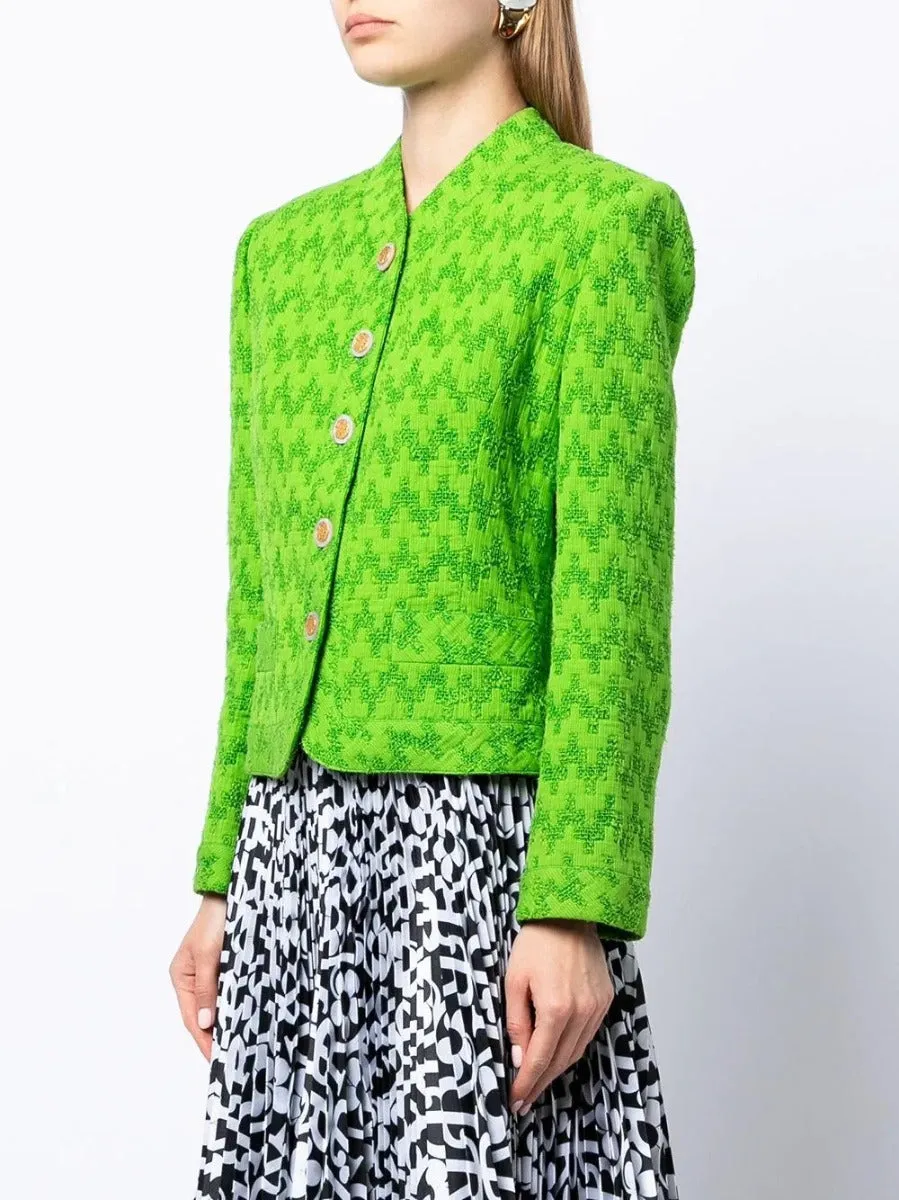 1990s Embroidered Motif Jacket