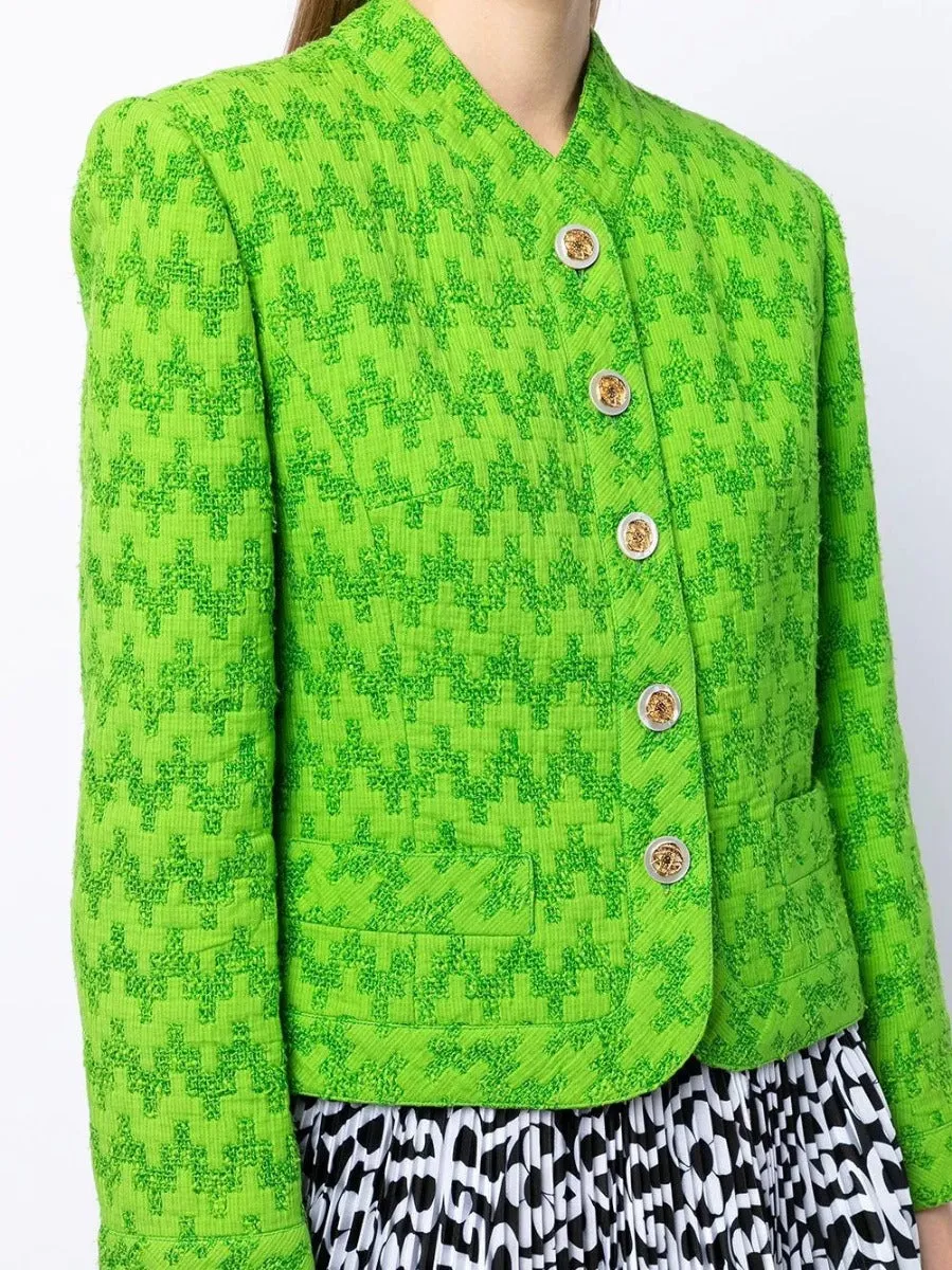 1990s Embroidered Motif Jacket