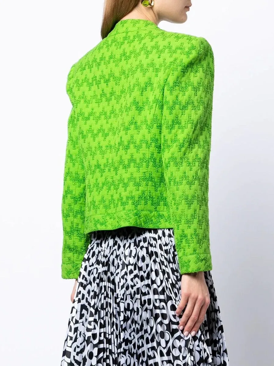1990s Embroidered Motif Jacket