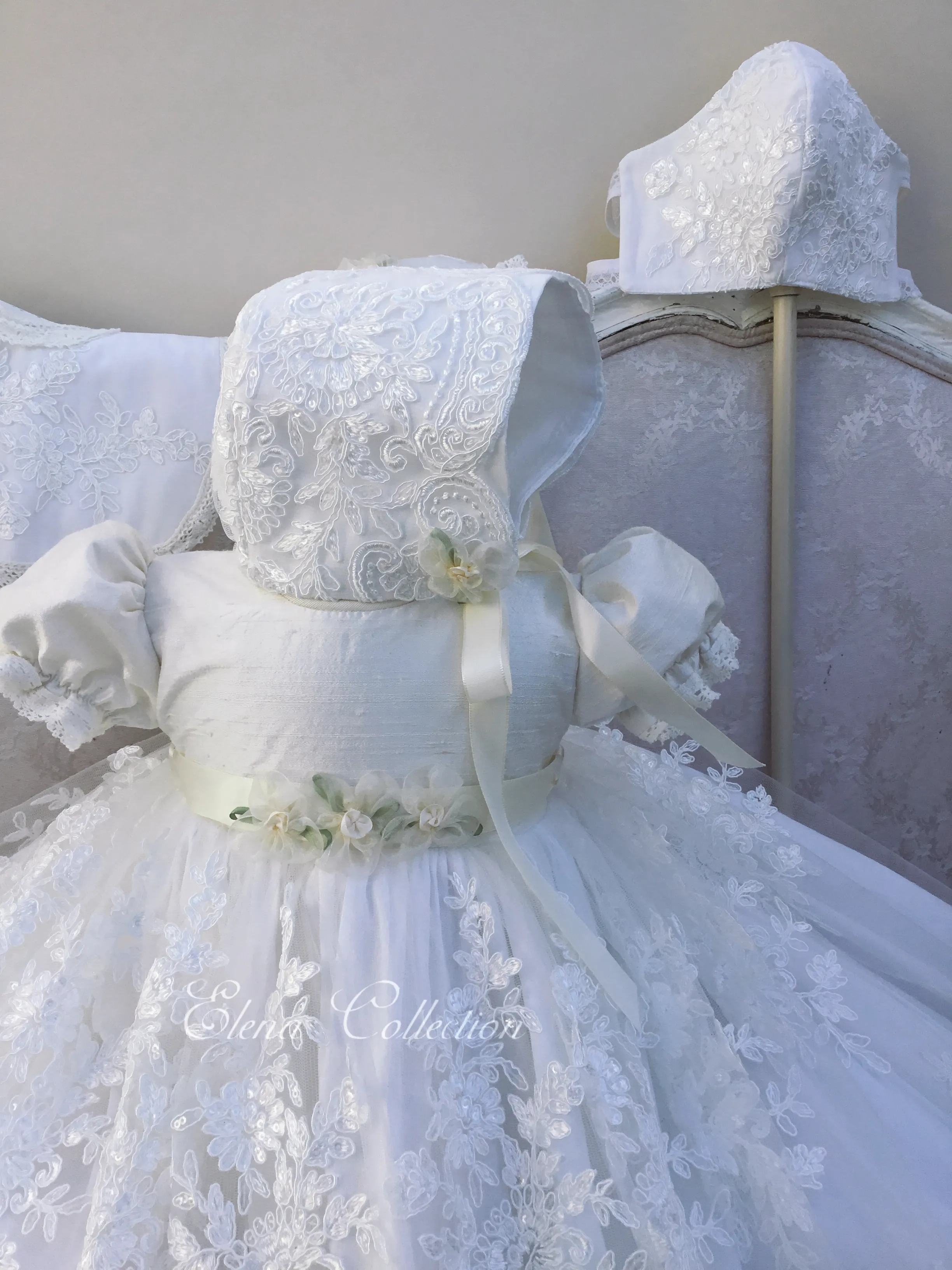 Christening Lace Gown  - Karen