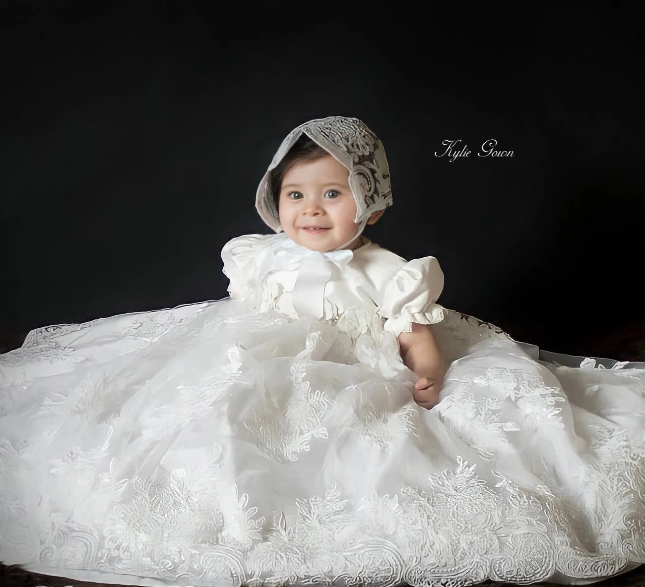 Christening Lace Gown  - Karen
