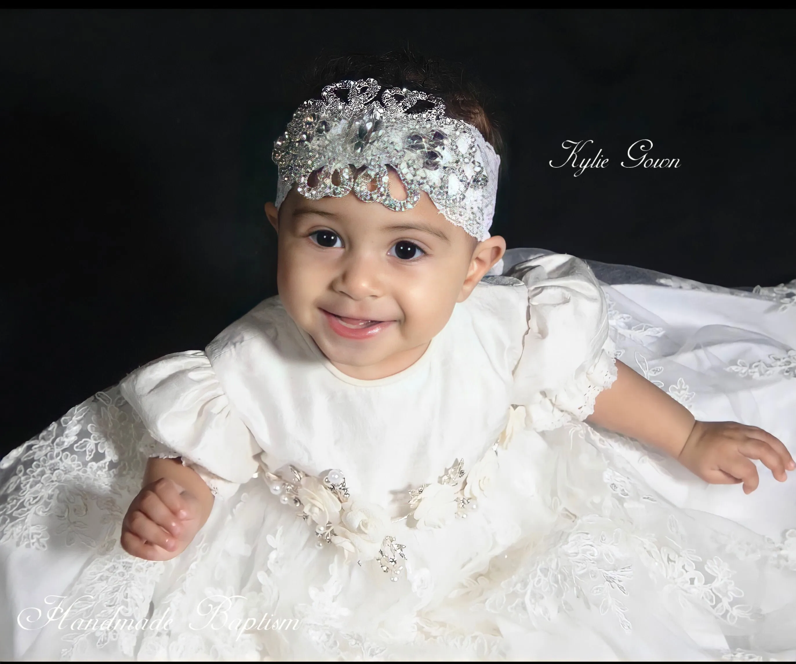 Christening Lace Gown  - Karen