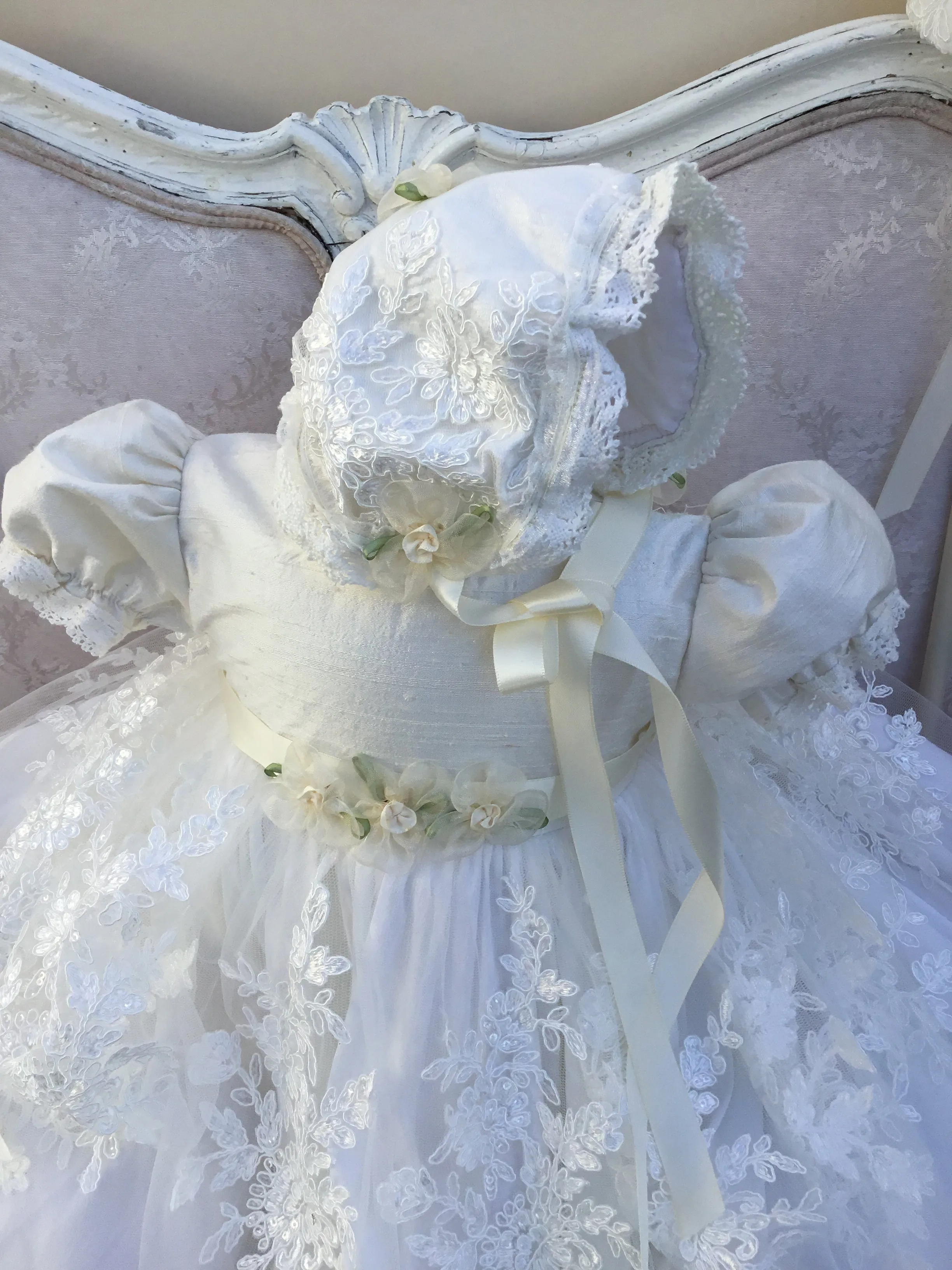 Christening Lace Gown  - Karen