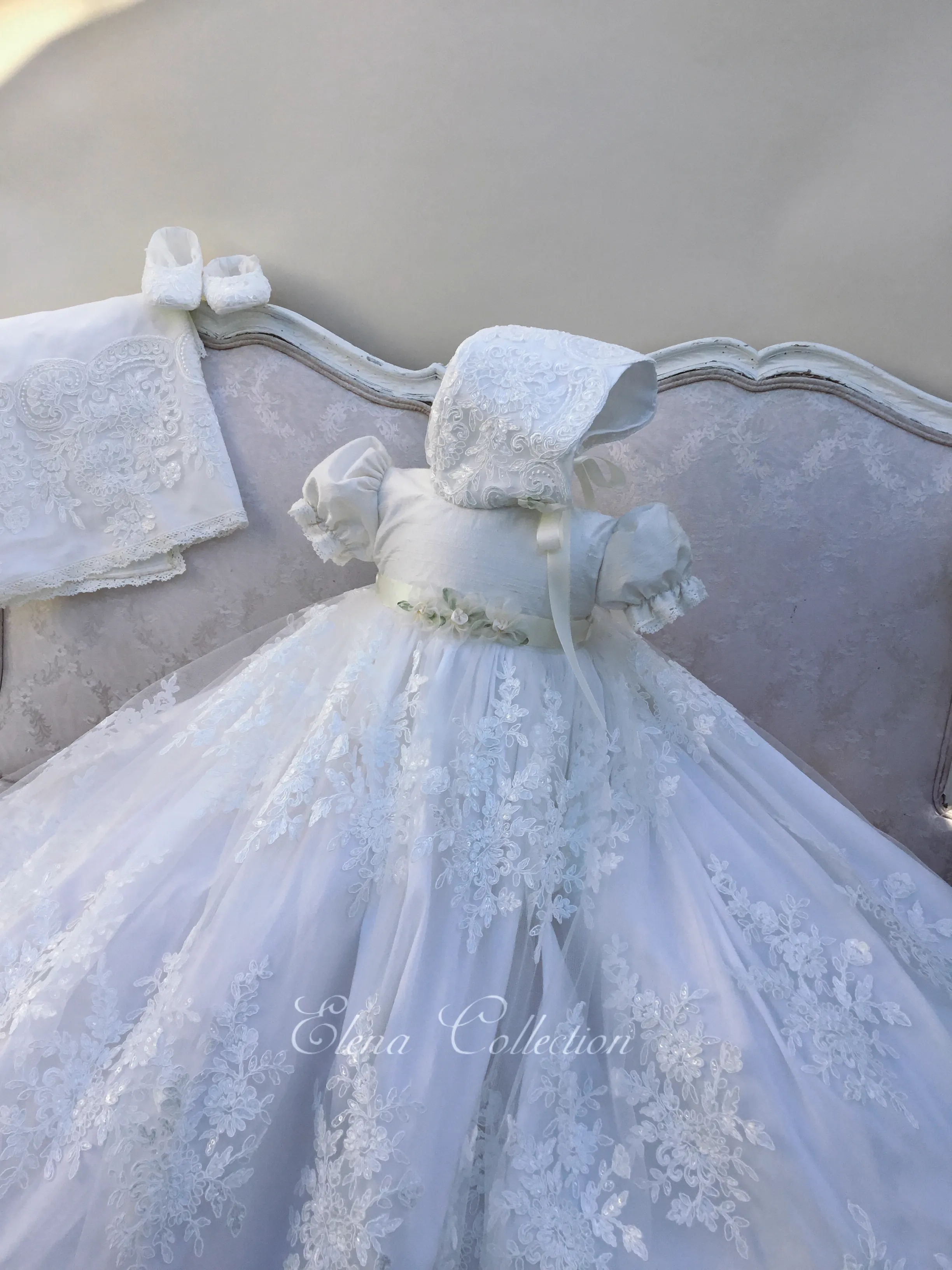 Christening Lace Gown  - Karen