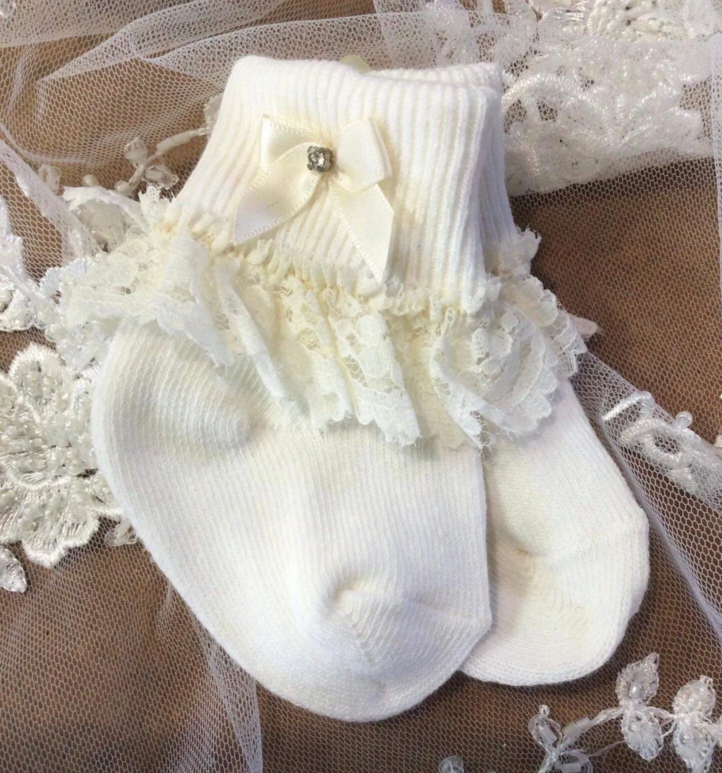 Christening Lace Gown  - Karen