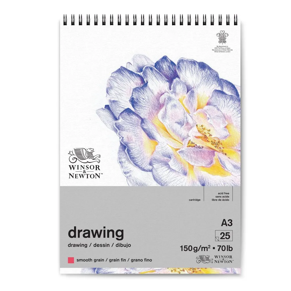 Drawing & Sketching Paper - Spiral-Bound - 150gsm/70lb