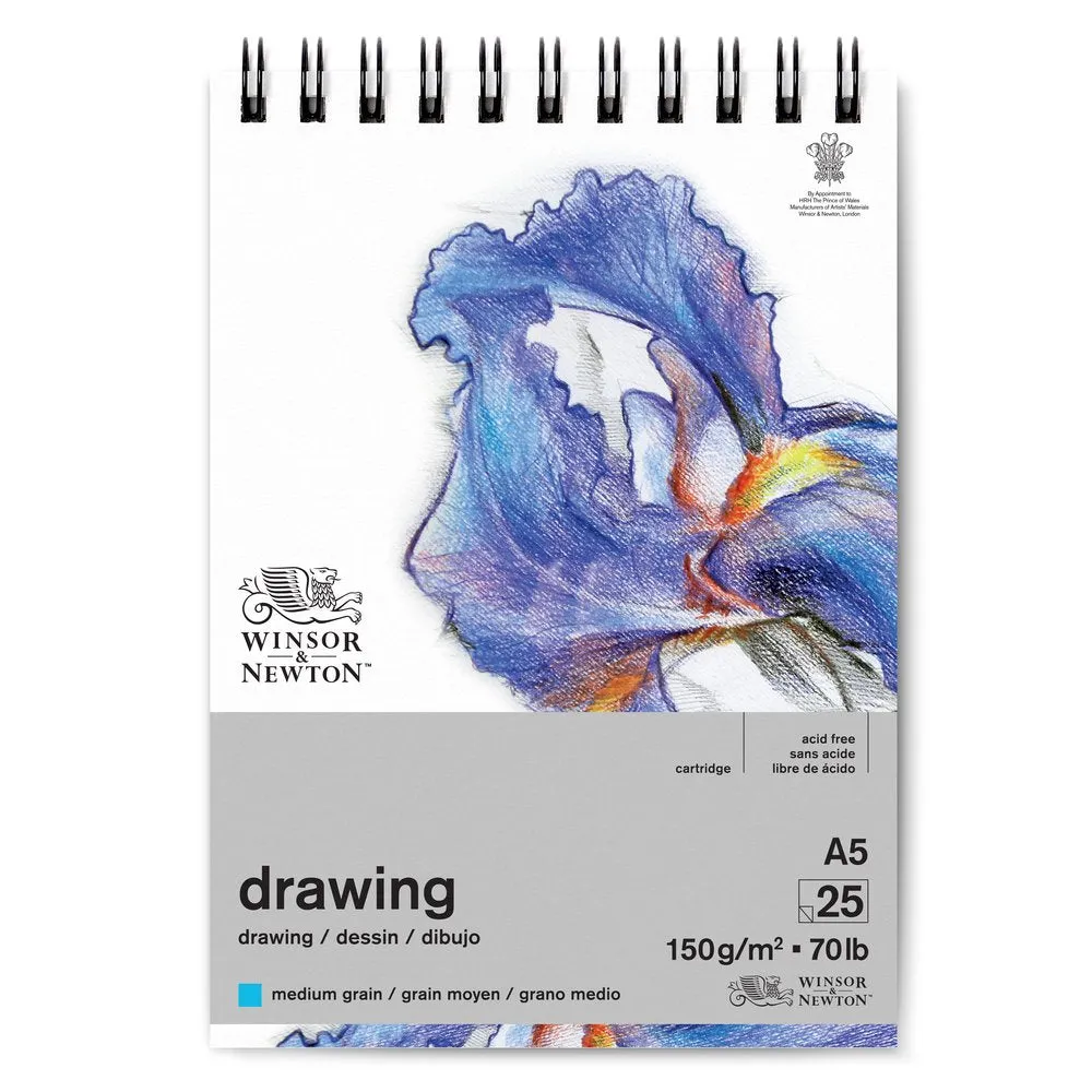 Drawing & Sketching Paper - Spiral-Bound - 150gsm/70lb