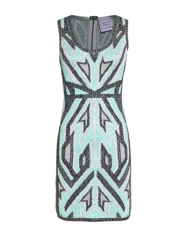 Hervé Léger Women Short dress Light green S INT