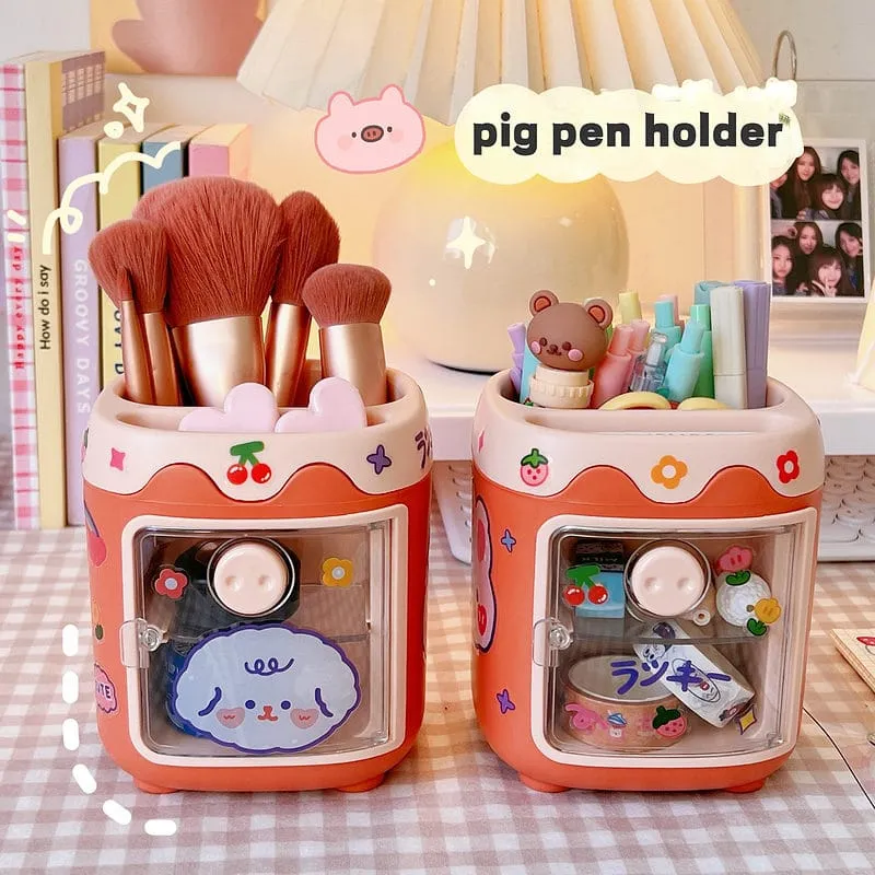 Kawaii Cartoon Pencil Holder