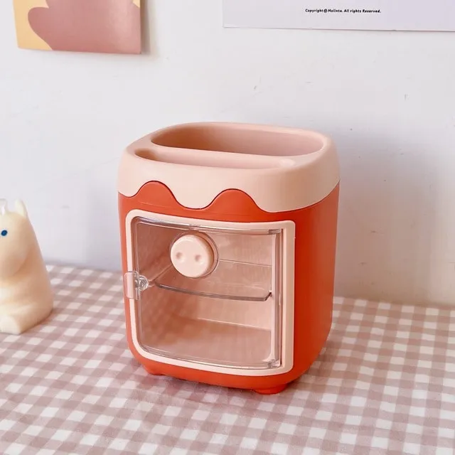 Kawaii Cartoon Pencil Holder