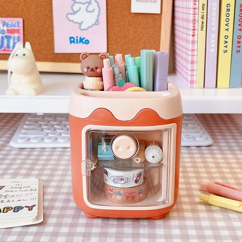 Kawaii Cartoon Pencil Holder