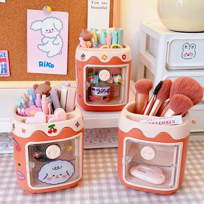 Kawaii Cartoon Pencil Holder