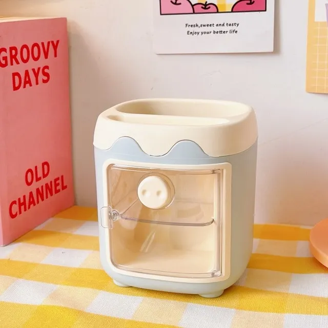 Kawaii Cartoon Pencil Holder