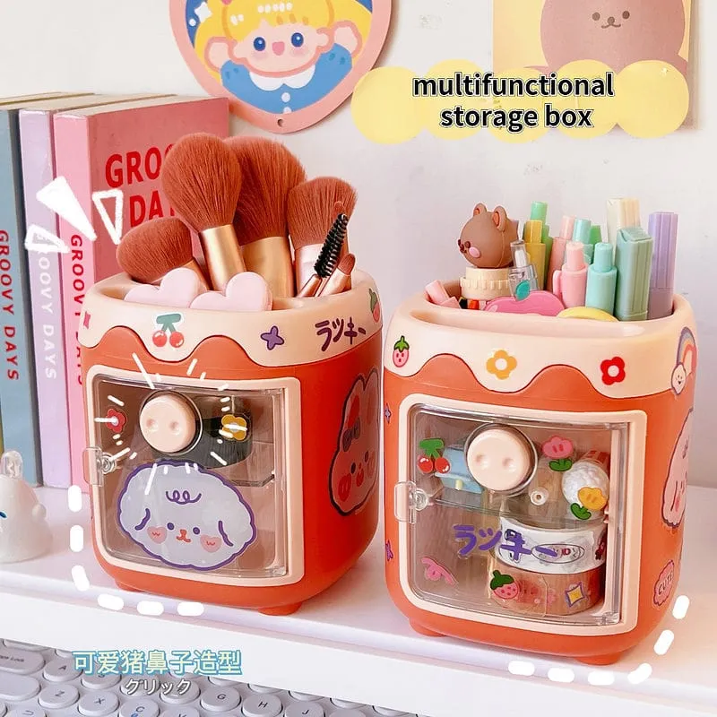 Kawaii Cartoon Pencil Holder