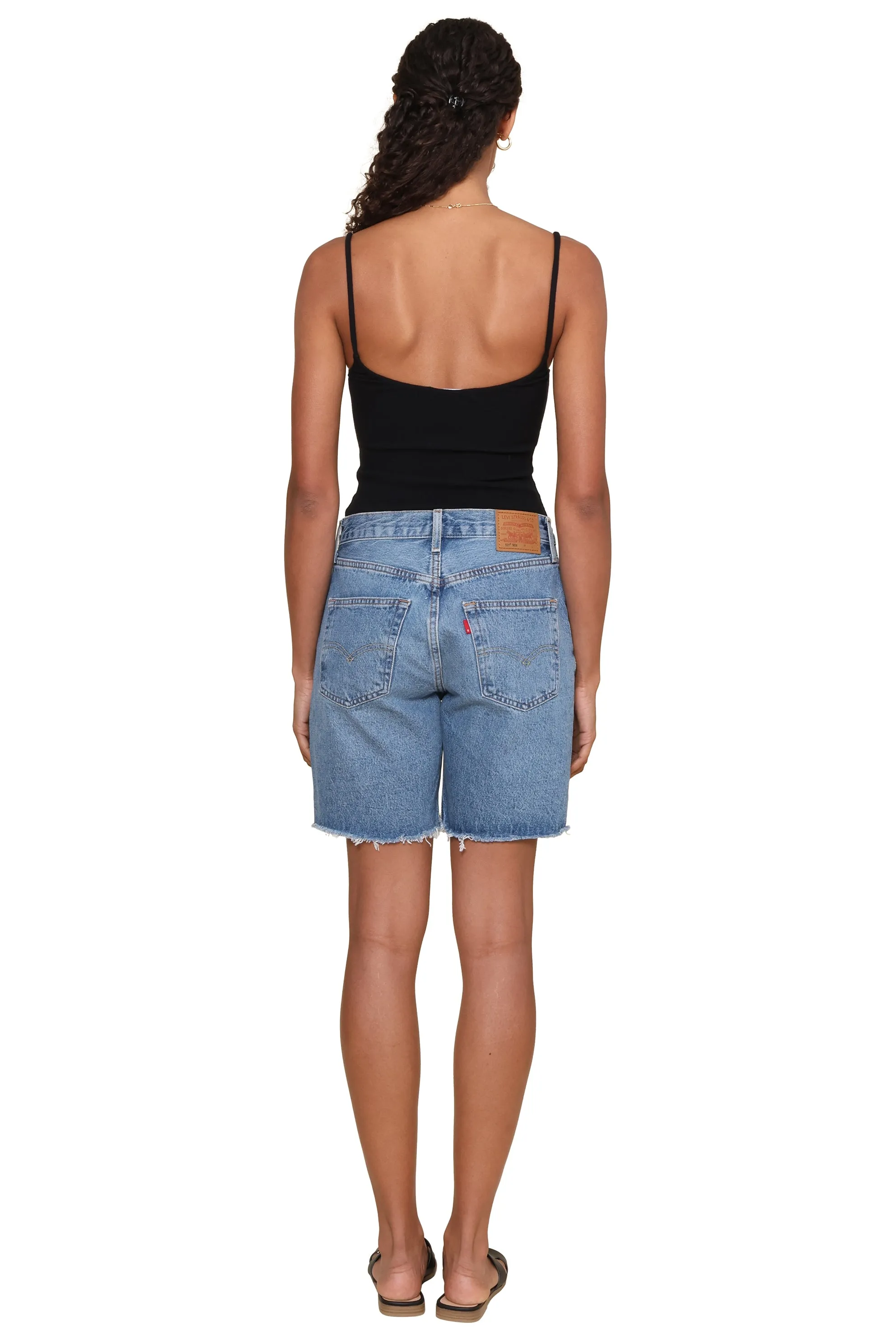 Lucille Ribbed Skinny Tank