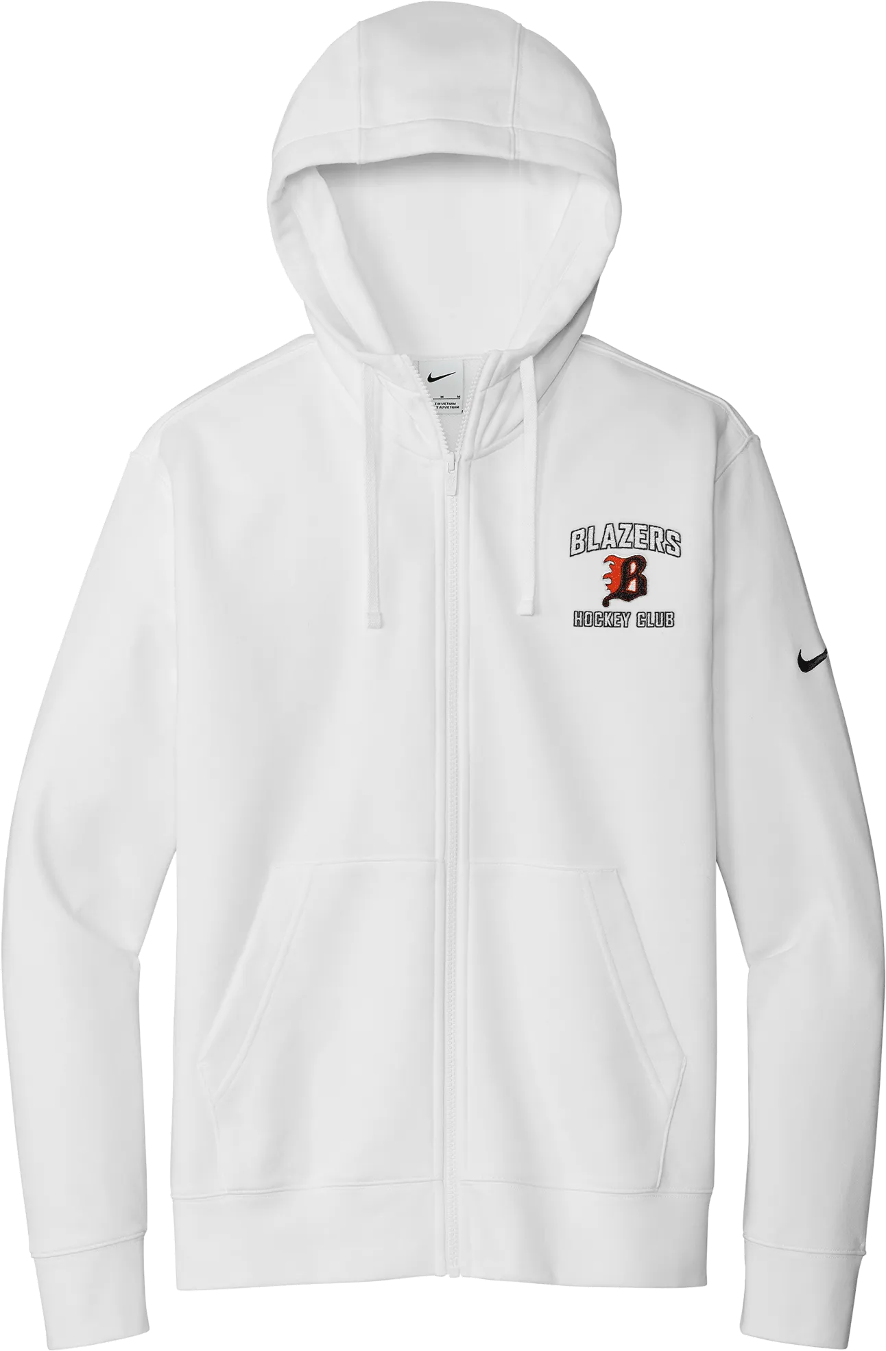 Philadelphia Blazers Nike Club Fleece Sleeve Swoosh Full-Zip Hoodie