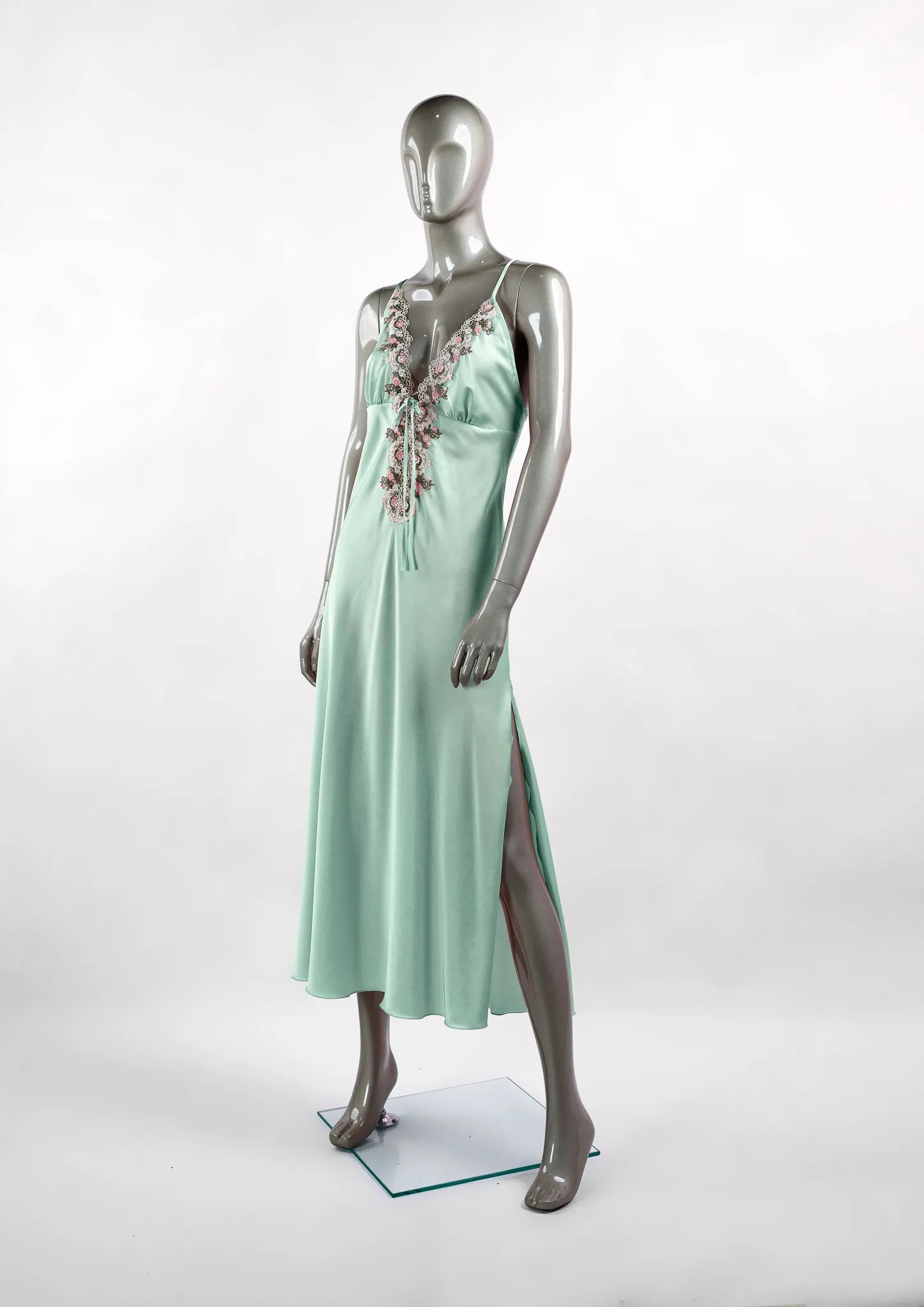 Satin Gown Model Number 4829
