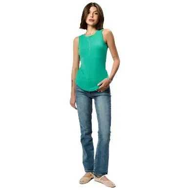 Women's Another Love Green Cleo Tank Top VCKN1515PEA