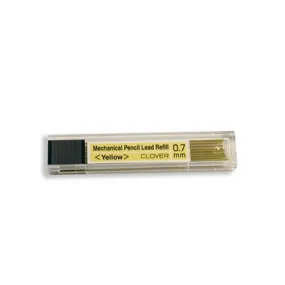 Yellow 0.7mm Ultra Fine Pencil Lead Refill by Clover